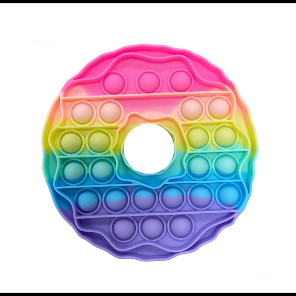 Multicolor Donut Fidget toy - Picture 1 of 1